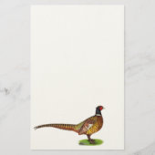 Ringnek Pheasant Rooster Briefpapier (Voorkant)