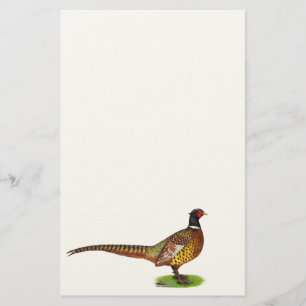 Ringnek Pheasant Rooster Briefpapier