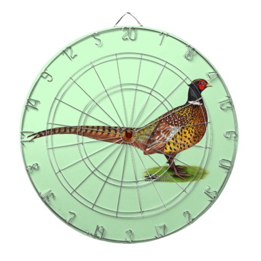 Ringnek Pheasant Rooster Dartbord (Voorkant)
