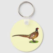 Ringnek Pheasant Rooster Sleutelhanger (Voorkant)