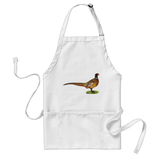 Ringnek Pheasant Rooster Standaard Schort (Voorkant)