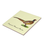 Ringnek Pheasant Rooster Tegeltje (Zijkant)