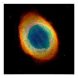Ringnevel M57 of NGC 6720 Perfect Poster