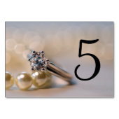 Ringnummers diamanten en weddenschappen kaart (Achterkant)