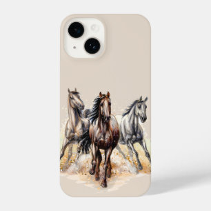 Ringpaarden iPhone 14 Hoesje