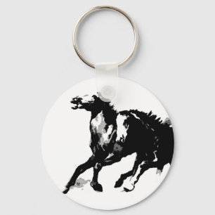 Ringpaarden Sleutelhanger