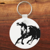 Ringpaarden Sleutelhanger (Voorkant)