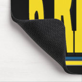 Rings Black Mousepad Muismat (Hoek)