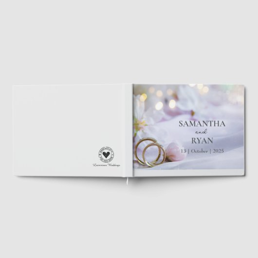Rings gastenboek | Luxe bruiloften (Volledig)
