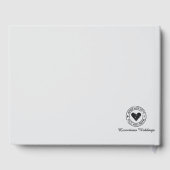 Rings gastenboek | Luxe bruiloften (Achterkant)