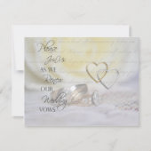 Rings gelofte verlenging uitnodiging (Voorkant)