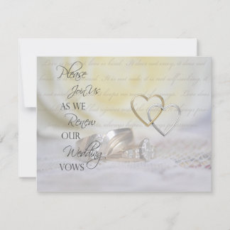 Rings gelofte verlenging uitnodiging