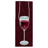 Rings in het Wijnridderhuwelijk Wijn Cadeautas (Voorkant)