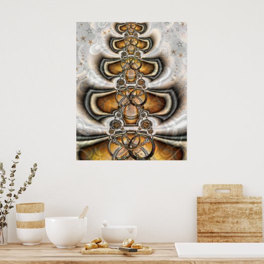 Rings van Courage Poster (Keuken)