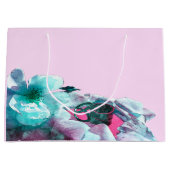 Rings with white rose petals groot cadeauzakje (Voorkant)