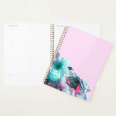 Rings with white rose petals planner (Display)