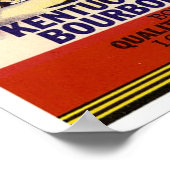  Ringside Kentucky Straight Bourbon Whiskey Poster (Hoek)