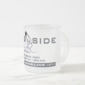 Ringside Live Frosted Glass Mok (Voorkant rechts)