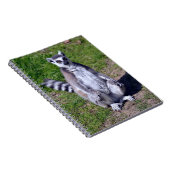 Ringstaartcitroenzuur op briefkaart T-Shir Notitieboek (Rechterzijde)