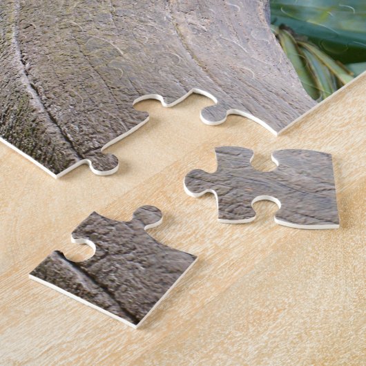 Ringstaartcoati op bijkantoor legpuzzel (Zijkant)