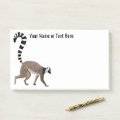 Ringstaartlemur van Madagaskar Post-it® Notes (Op bureau)