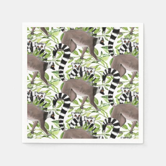 Ringstaartlemuren van Madagaskar in het Oerwoud Servet (Voorkant)