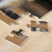 Ringstaartmaki, (Lemur catta), Moeder en Legpuzzel (Zijkant)