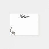 Ringstaartmaki Post-it® Notes (Voorkant)