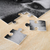 Ringstaartmakreelkoppel met watermeloen legpuzzel (Zijkant)