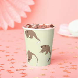 Ringstaartpossum Papieren Bekers