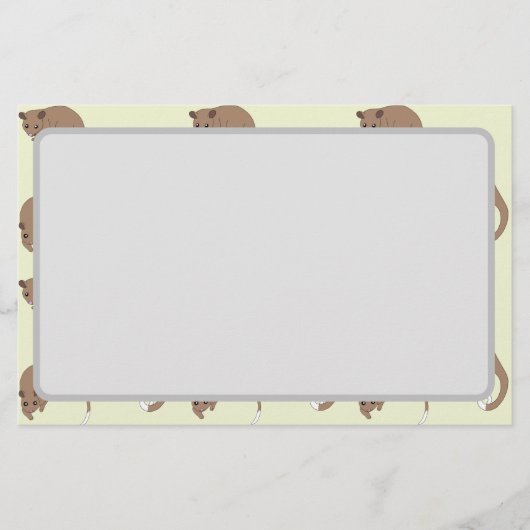 Ringstaartpossums Briefpapier (Voorkant)