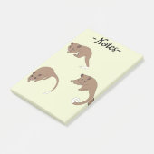 Ringstaartpossum's Post-it® Notes (Schuin)