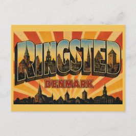 Ringsted Denemarken Kerk Briefkaart