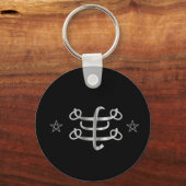 Ringstone-symbool - Bahai-religieus pictogram Sleutelhanger (Voorkant)