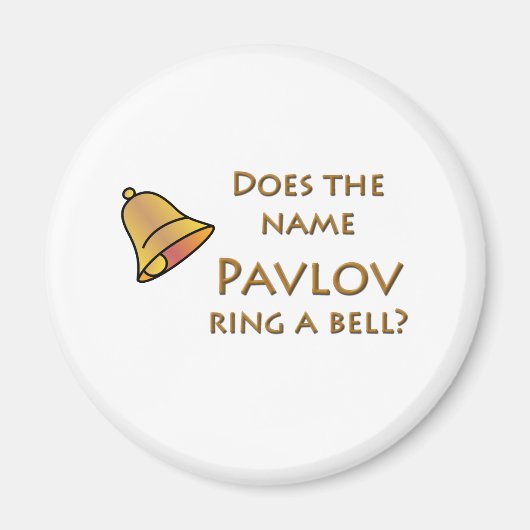 Ringt de naam Pavlov een bel? Magneet (Voorkant)