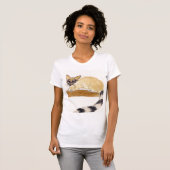 Ringtail Fine Art Waterverf Painting T-shirt (Voorkant volledig)
