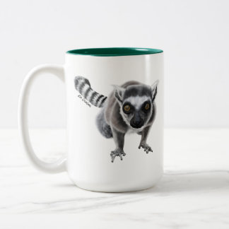Ringtail Lemur - 15oz Keramische Mok