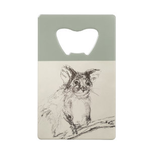 Ringtail Possum Australië Creditkaart Flessenopener