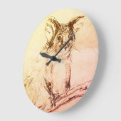 Ringtail Possum Clock Grote Klok (Hoek)