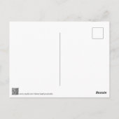 Ringtail (ringstaartbassaris, ringstaartkat) briefkaart (Achterkant)