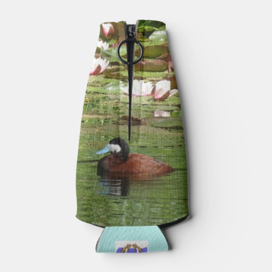 Ringtaling Duck Bottle Cooler (Achterkant)