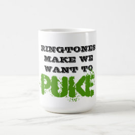 RINGTONES MAKEN DAT WIJ EEN grappige Humor Cup WIL Koffiemok