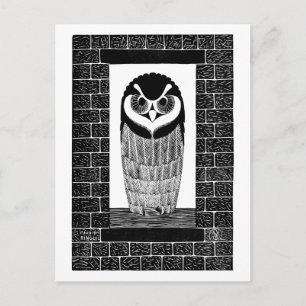 Ringuil (Owl) (1914) - Samuel Jessurun de Mesquita Briefkaart