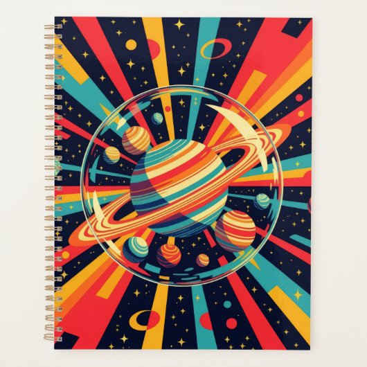 Ringvormige planeten buiten deze wereld planner (Voorkant)
