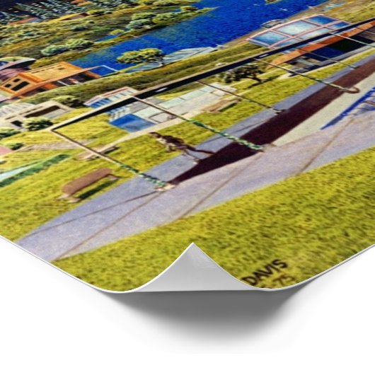 Ringworld toroidal space habitat poster (Hoek)