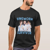 Ringworm Survivor Grappig T-shirt (Voorkant)
