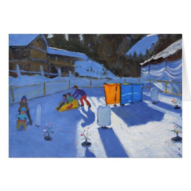 Rink naar kinderijs Clusaz 2014 (Voorkant Horizontaal)