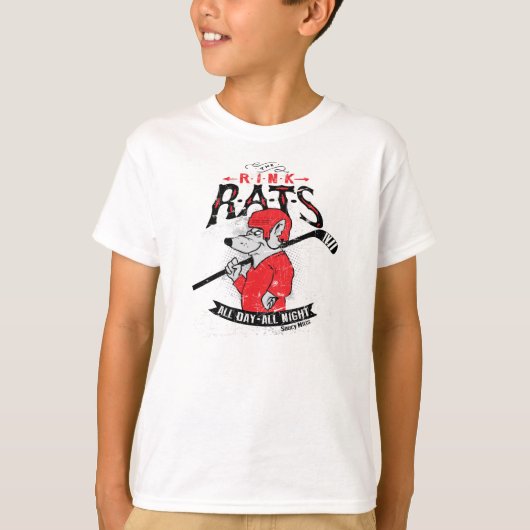 Rink Rats Hockey T-shirt (Voorkant)