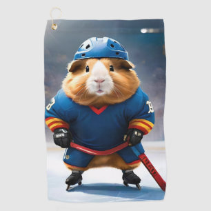 Rink Rookie: het ijshockey cavia Golfhanddoek