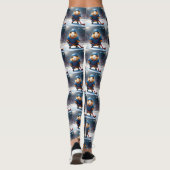 Rink Rookie: het ijshockey cavia Leggings (Achterkant)